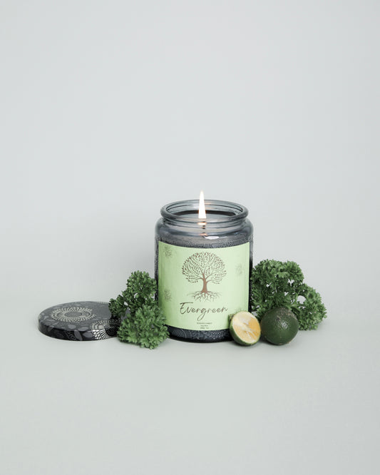 Evergreen Candle